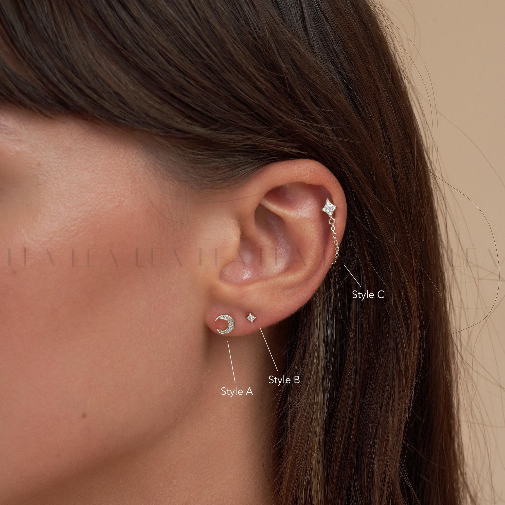 ★MIDNIGHT MOMENT.★ cosmic earring silver 12285300_01.jpg?sw=800&sh=800