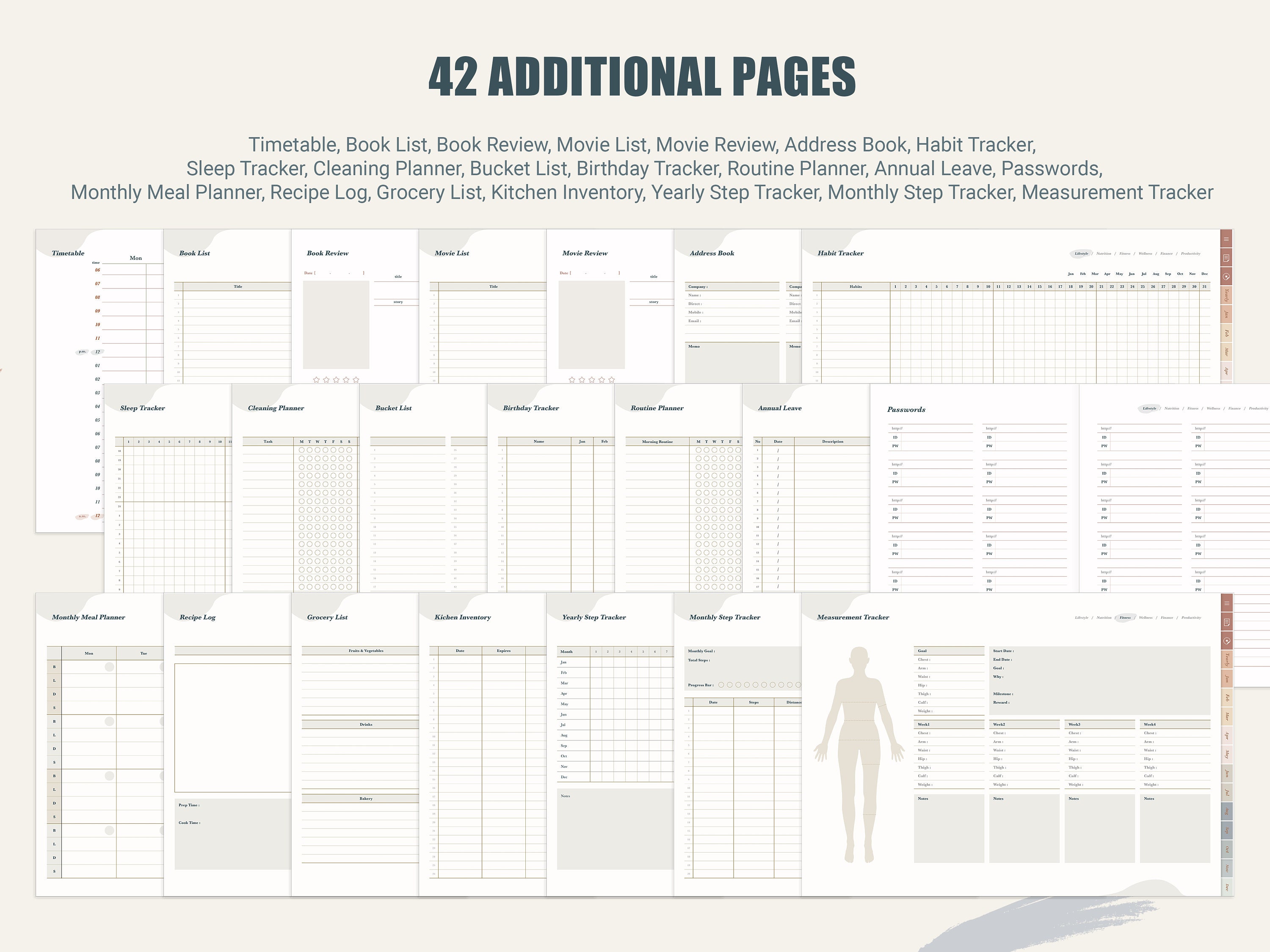Digital Planner Ipad Planner Goodnotes Notability Planner Etsy