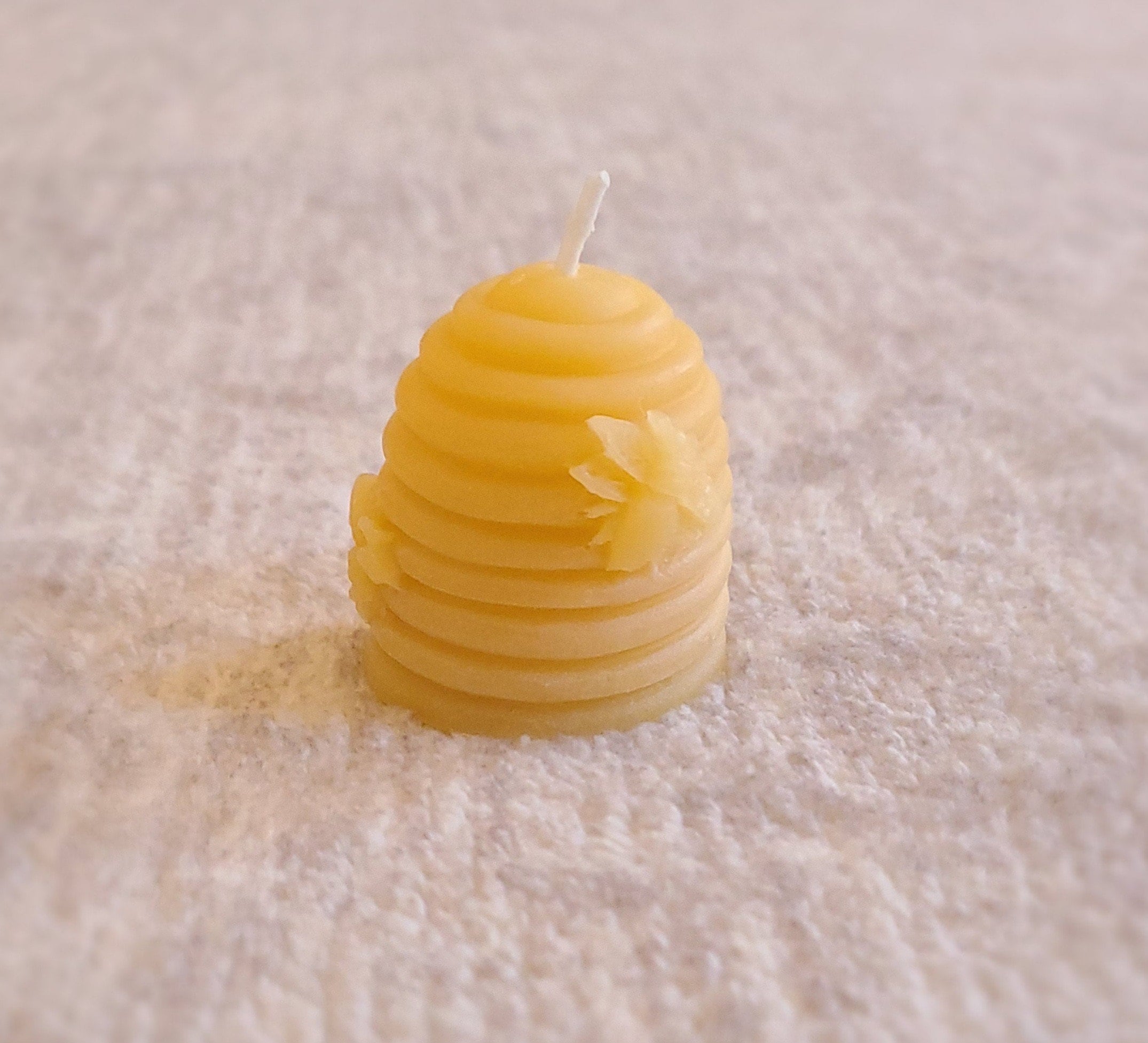 Candle 100 Pure Beeswax Candle Handmade Candle Etsy