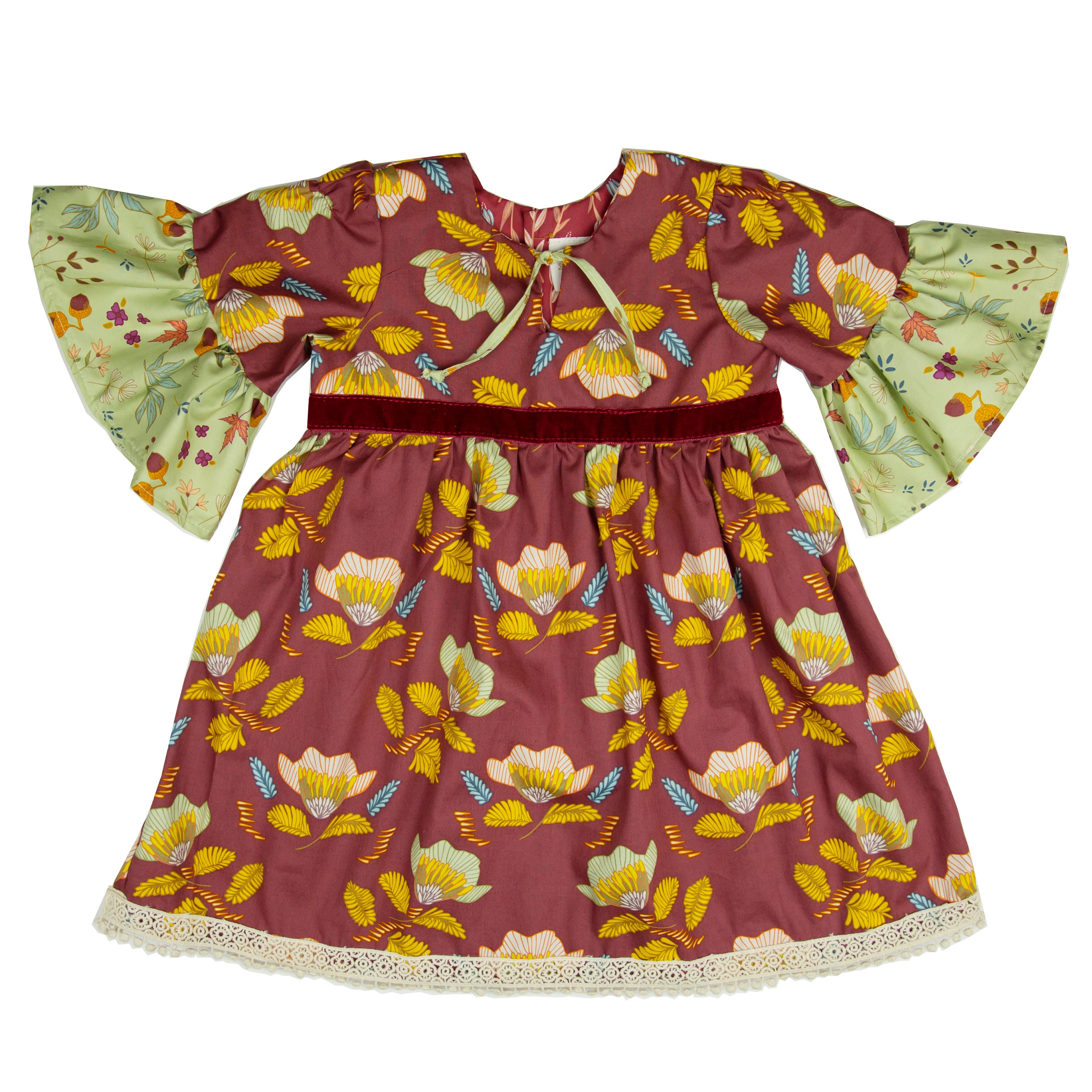 steve madden burgundy dress Matilda Misses Dress main image 1