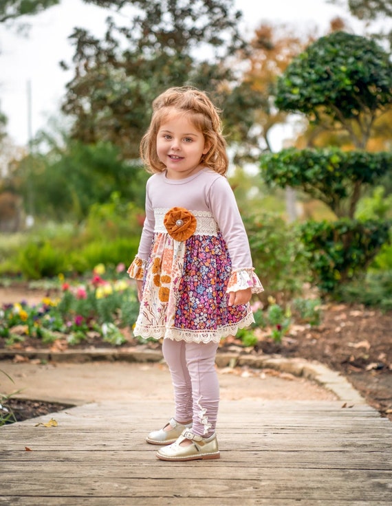 Haute Baby Full Sleeve Swing Pants Sets Girls Legging Set Kids