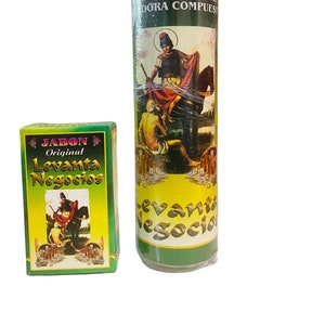 LEVANTA NEGOCIO SET- Better Business Veladora + Jabon, Candle + Soap Para un Negocio Exitoso
