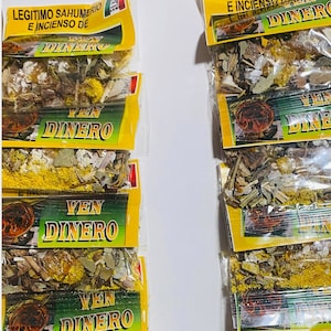 VEN DINERO - Money Drawing Sahumerio Incienso Incense