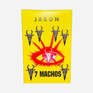 7 MACHOS JABON Esoterico - 7 Männer spirituelle Seife Para Atraer la Buena Suerte, Dinero y Amor