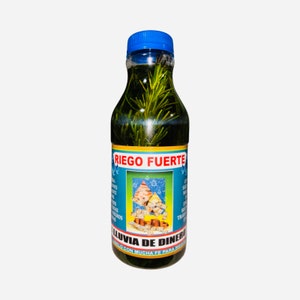 RIEGO FUERTE Lluvia de Dinero Para Limpias Corta Daños Suerte Abundancia Floor Wash Money Rain for Abundance