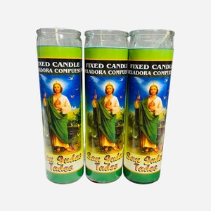 San Judas Tadeo Veladora, Saint Jude Candles