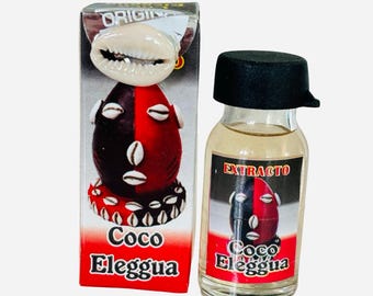 COCO ELEGGUA Perfume Extracto - Coconut Eleggua Perfume For Santeria Exu elegua