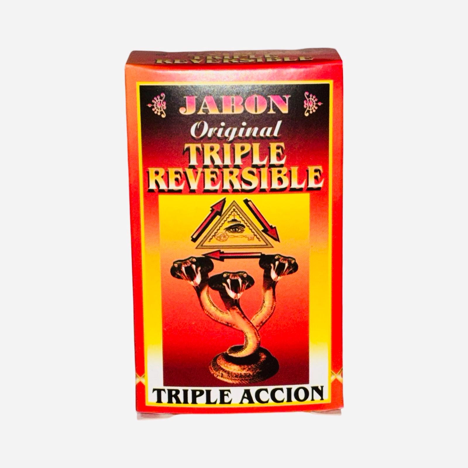 JABON TRIPLE REVERSIBLE - Savon triple réversible Triple Accion Regresa Brujeria