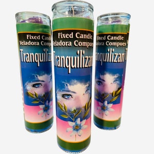 Tranquilizante Veladora Preparada, Inner Peace Fixed Candle.