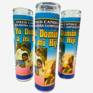 Yo Domino a mi Hijo Veladora, I Dominate my Kid Fixed Candle, Para tener control sobre su hijo.