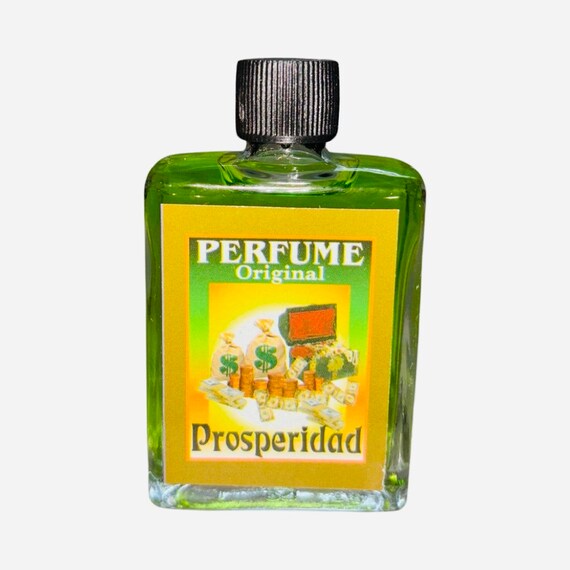 PROSPERIDAD Perfume Esoterico Para Atraer Dinero Buena Suerte Abundancia Prosperity Spiritual Cologne Etsy