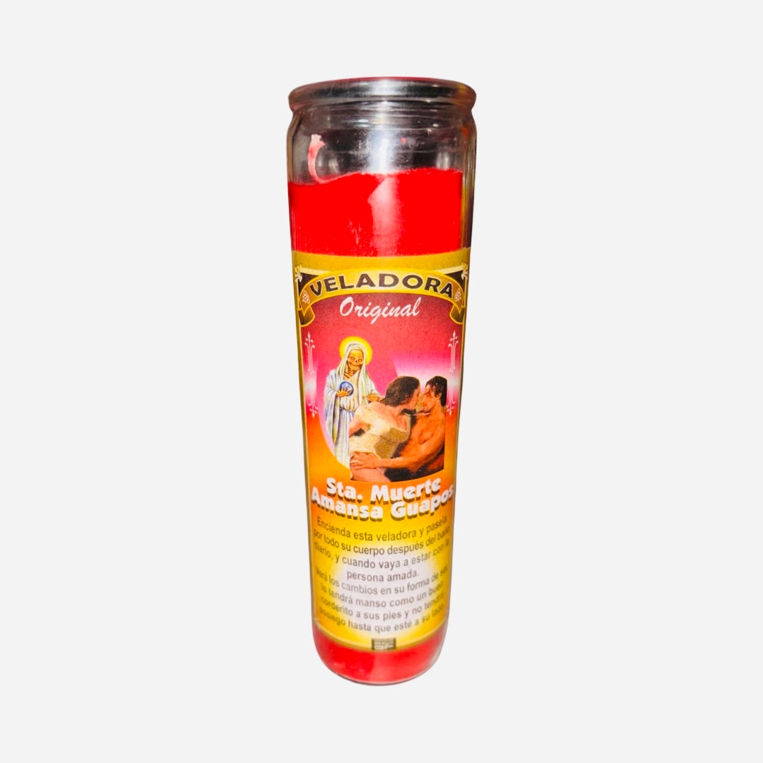 SANTA MUERTE Amansa Guapos Veladora Para Dominar Y Amansar Al Hombre ...