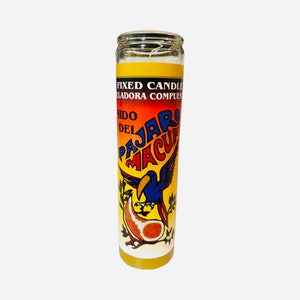 Nido del Pajaro Macua Veladora Para Buena Suerte - Macaw Bird Candle to Attract Good Luck