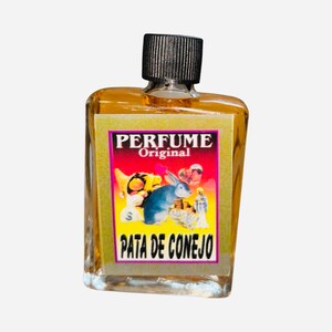 PATA DE CONEJO Perfume Esoterico Para Prosperidad Buena Suerte y Fortuna Exito