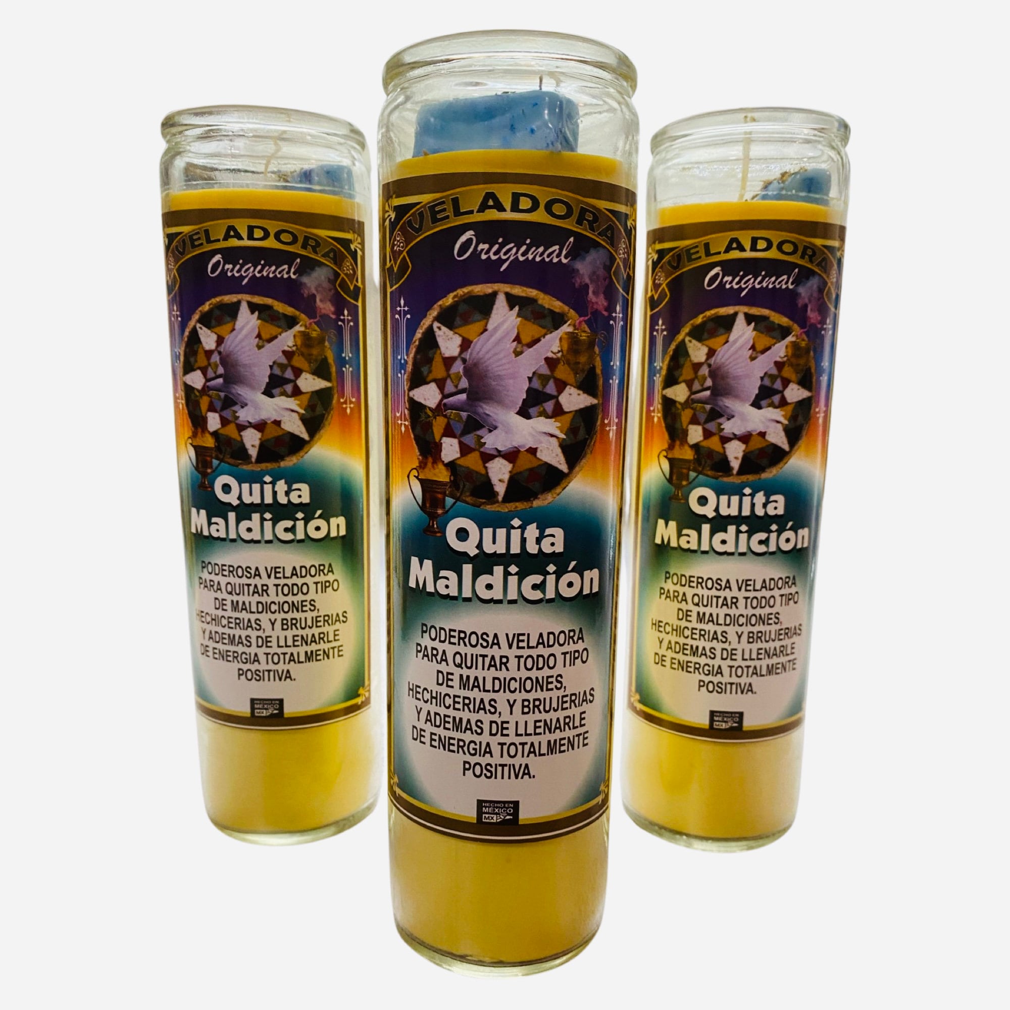 Veladora Rompe Brujería – Fixed Candle Break Evil – 7 Days, Prepared Spiritual Candle