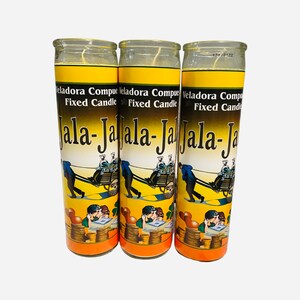 Jala Jala Veladora Preparada y Conjurada para el Amor, Suerte y Dinero
