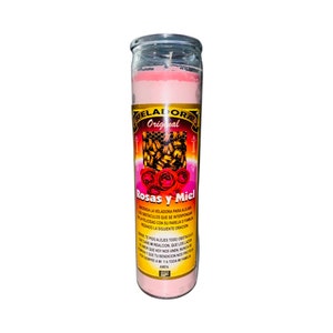 Vela Preparada Miel De Amor - Fixed Candle Honey Of Love Vela Preparada Miel De Amor - Fixed Candle Honey Of Love