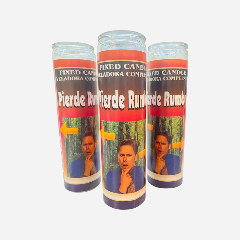 12x set- PIERDE RUMBO Veladora, Get Lost Fixed Candles. to make enemies go away