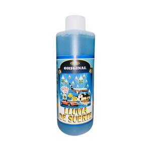 LLUVIA DE SUERTE Agua Espiritual con Agua Bendita Dinero Abundancia - Lucky Rain Spiritual Water