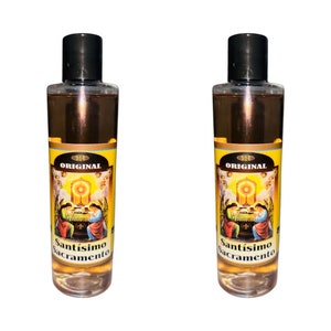 Santisimo Sacramento Agua Espiritual Para Limpias y Despojos Bendiciones- Sacred Sacrament Spiritual Water