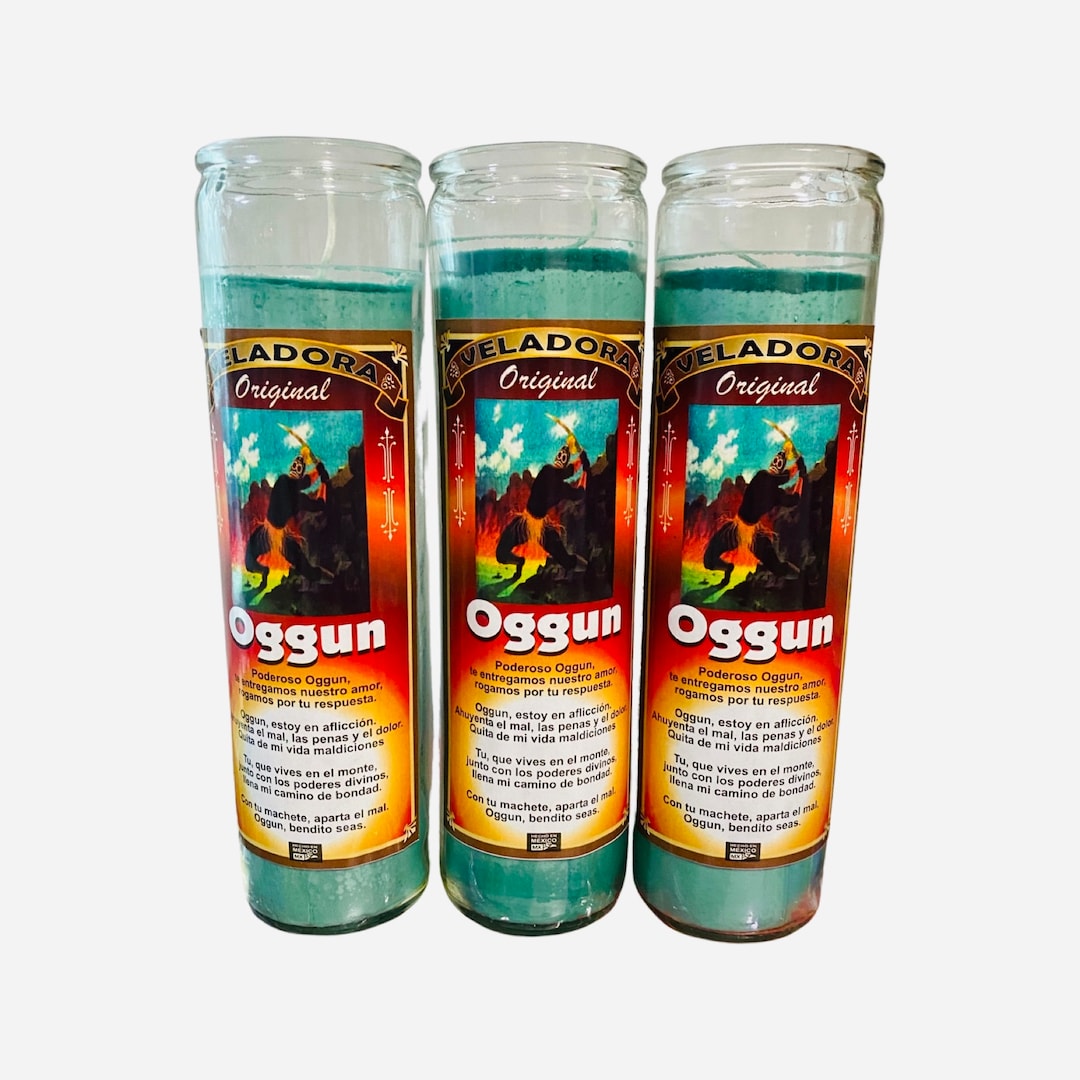 OGGUN Veladora OGUN Fixed Candle Etsy
