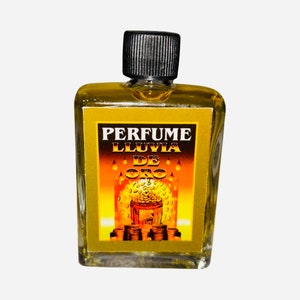 LLUVIA DE ORO Perfume - Gold Rain Spiritual Cologne for Money, Dinero Abundancia Prosperidad, Abundance