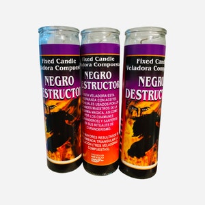 BLACK DESTROYER Veladora - Black Destroyer Kerze, bricht Flüche