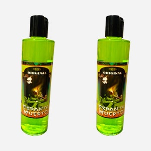 ESPANTA MUERTO Agua Espiritual Para Limpias Baños - Ghost Chaser Spiritual Water Protection Proteccion