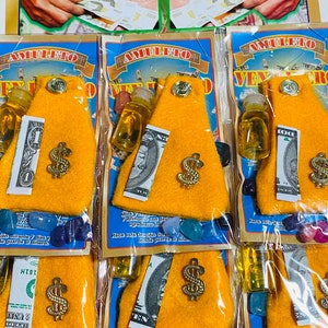VEN DINERO - Money Drawing Amuleto de buena suerte Lucky Charm, Para atraer dinero y abundancia