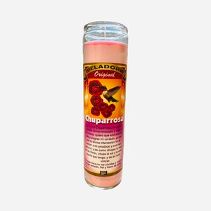 CHUPARROSA VELADORA / HUMMINGBIRD Fixed Candle Para el Amor y Atraccion Love Spell Chuparosa