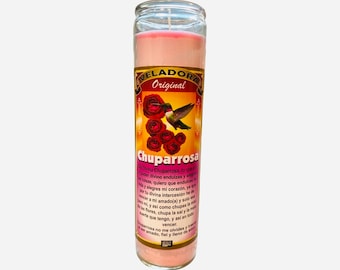 CHUPARROSA VELADORA Atrayente del Amor Para Encontrar Novio / HUMMINGBIRD Fixed Candle to Find a New Love
