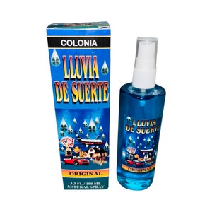 LLUVIA DE SUERTE Perfume Colonia Para la Buena Suerte, Abundancia y Exito