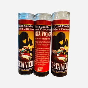 CORTA VICIOS Veladora - Cut VICES Candle Quita Vicios Veladora Preparada