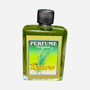 ROMERO - ROSEMARY Perfume Esoterico Para Proteccion Protection Cologne Limpia