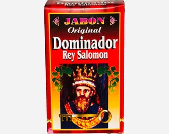 Rey Salomon Dominador Jabon Para Dominar Exito Amor - King Solomon Domineering Spiritual Soap