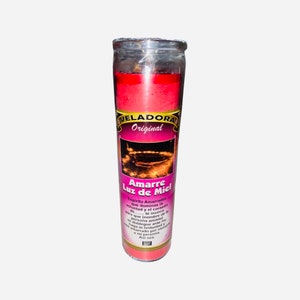 Amarre Luz de Miel VELADORA - Love Bind Honey Candle Para amarrar y dominar