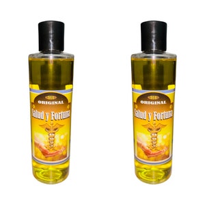 Salud y Fortuna Agua Espiritual Para Dinero Abundancia y Prosperidad