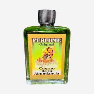 CUERNO de la ABUNDANCIA - HORN of Plenty  Perfume Colonia Cologne Abundance Prosperity Dinero Abundancia