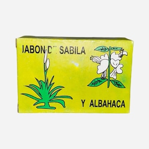 Jabon de Sabila y Albahaca Fruito Esoterico Basilikum und Aloe Vera Seife