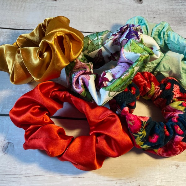 Scrunchies | Stoff-Haargummi | Elastisch