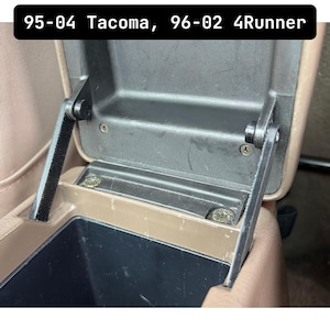 Konsolgångjärn för 95-00 Tacoma (1:a generationen) och 96-02 4Runner (3:e generationen)