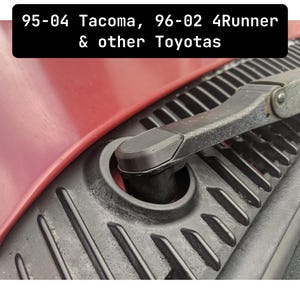 Wiper Nut Cover for 95-04 Tacoma (1st Gen), 96-02 4Runner (3rd gen), 00-06 Tundra (1st gen)