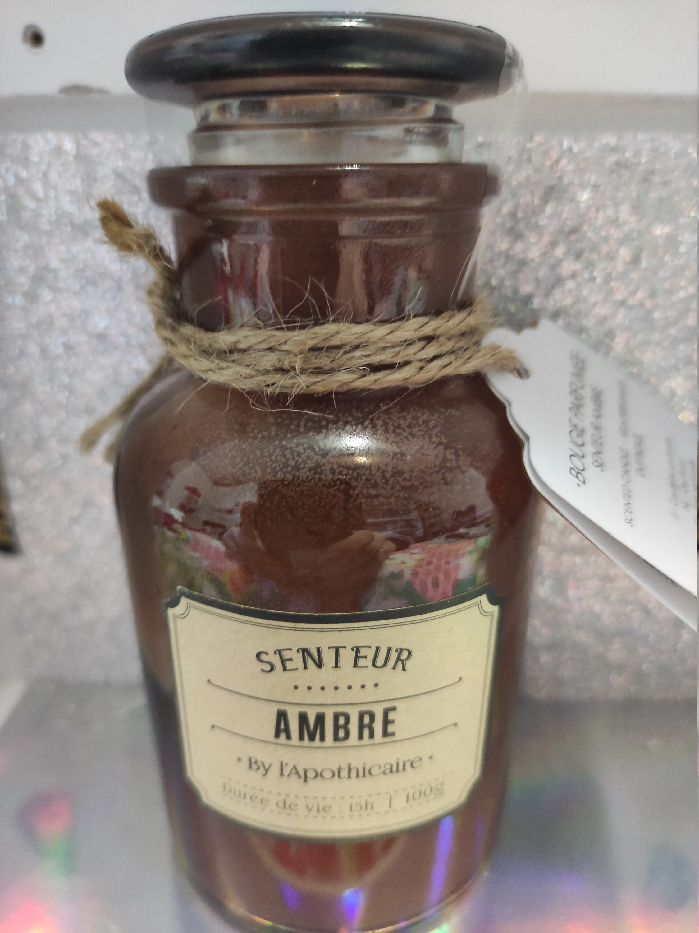 Bougie Contenant Apothicaire