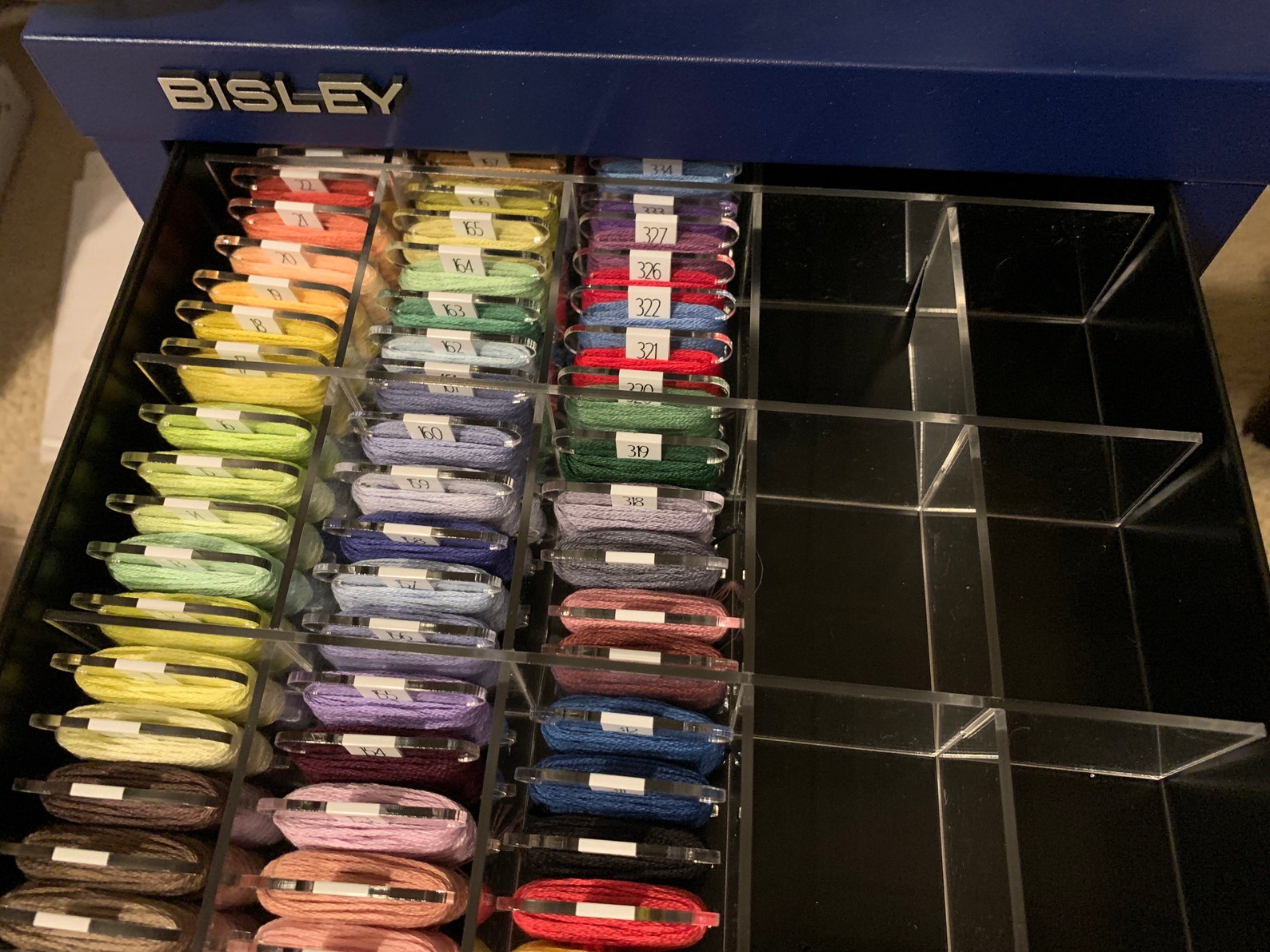 Drawer Dividers Clear Acrylic Etsy UK