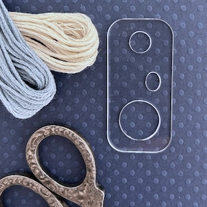 Floss Chip Slims (thread/floss drops) for your Embroidery and Cross Stitch Floss Organization