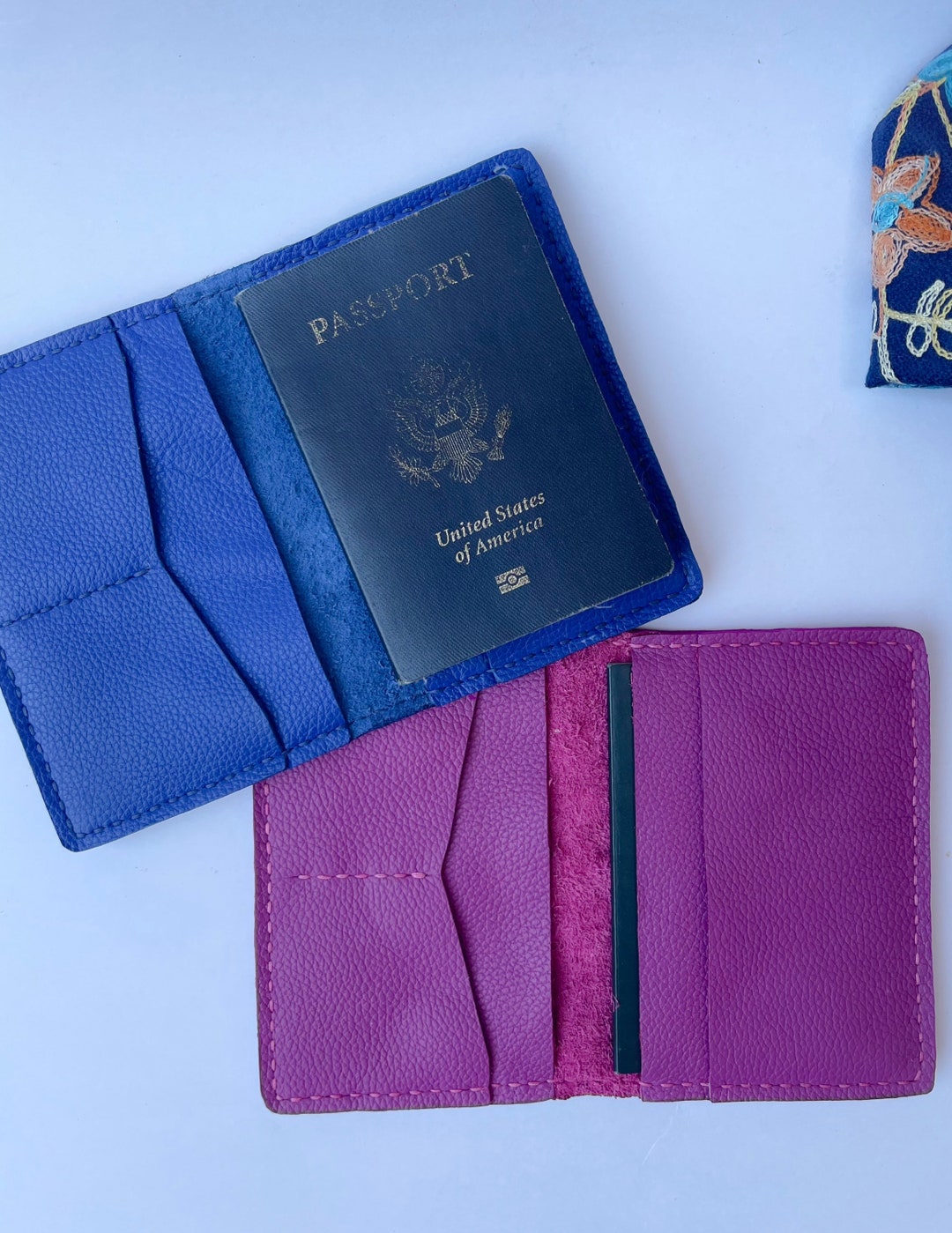 Leather Passport Cover Personalized Gift Travel Accessories Etsy