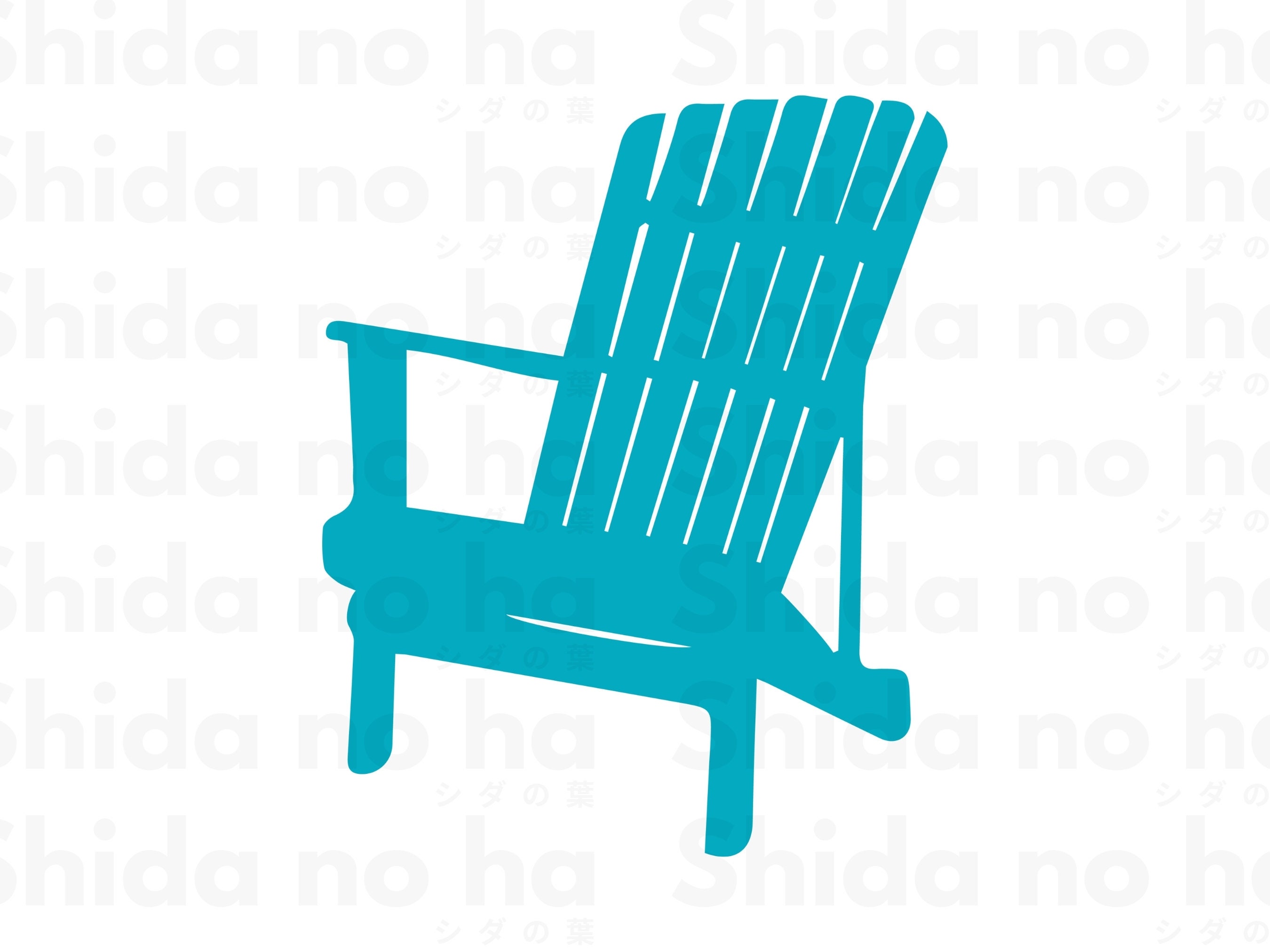 Beach Chair SVG Adirondack Chair SVG Digital - Etsy Canada