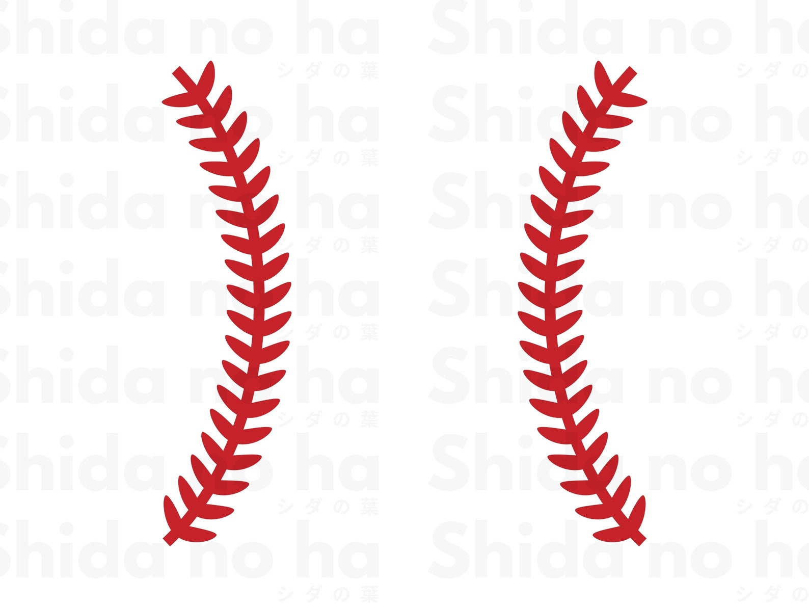 Baseball/softball Stitches SVG, Digital Download for Cricut, Silhouette
