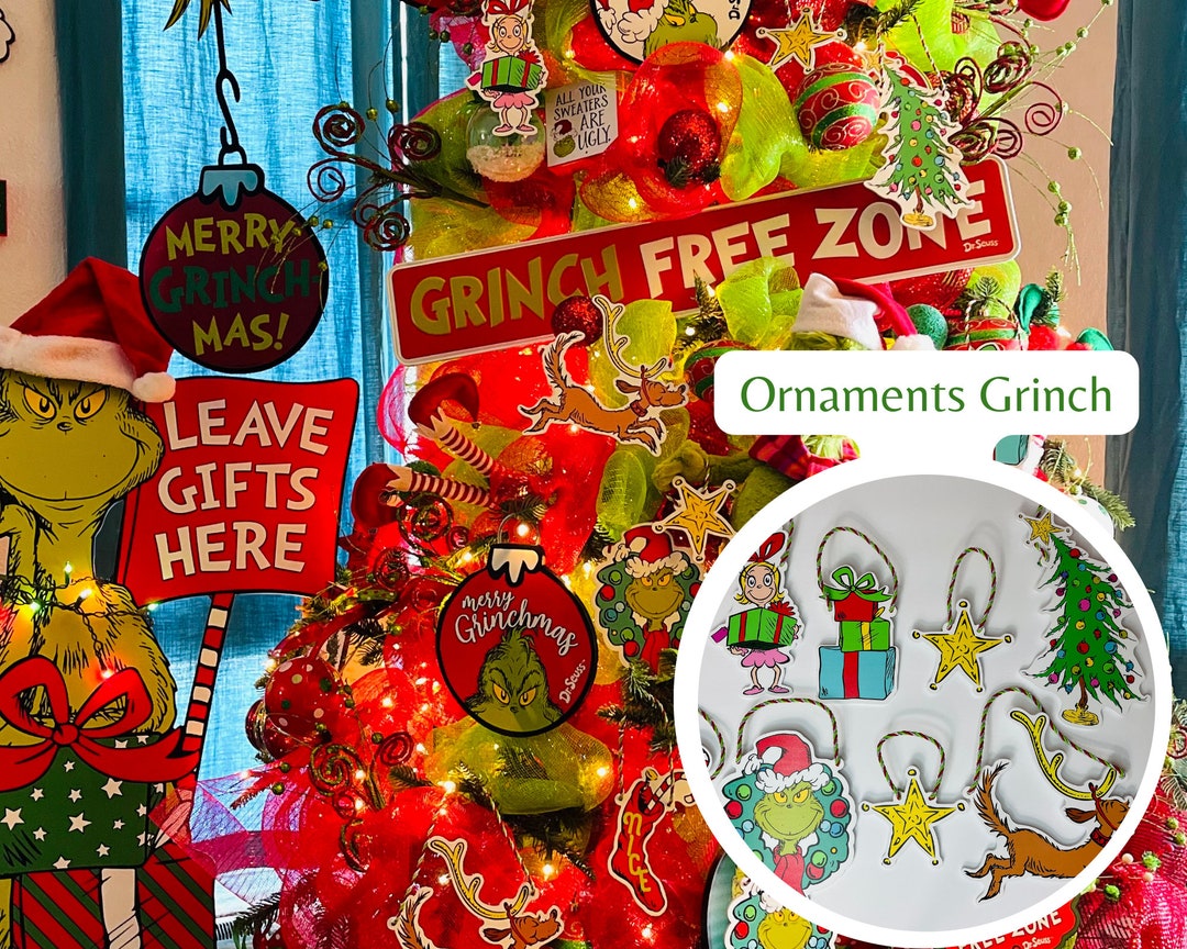 Christmas Ornaments the Grinch, Christmas, Grinch Christmas Tree