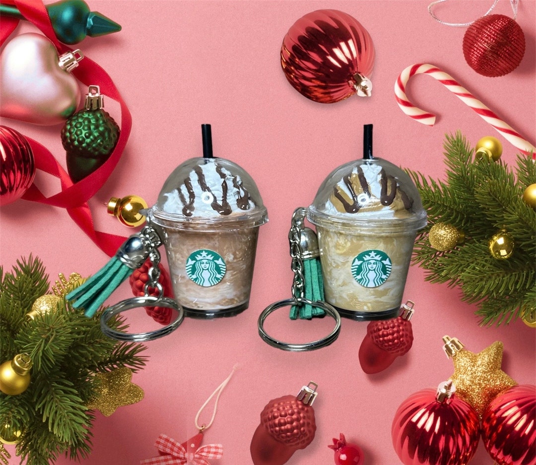 Starbucks Keychains Etsy